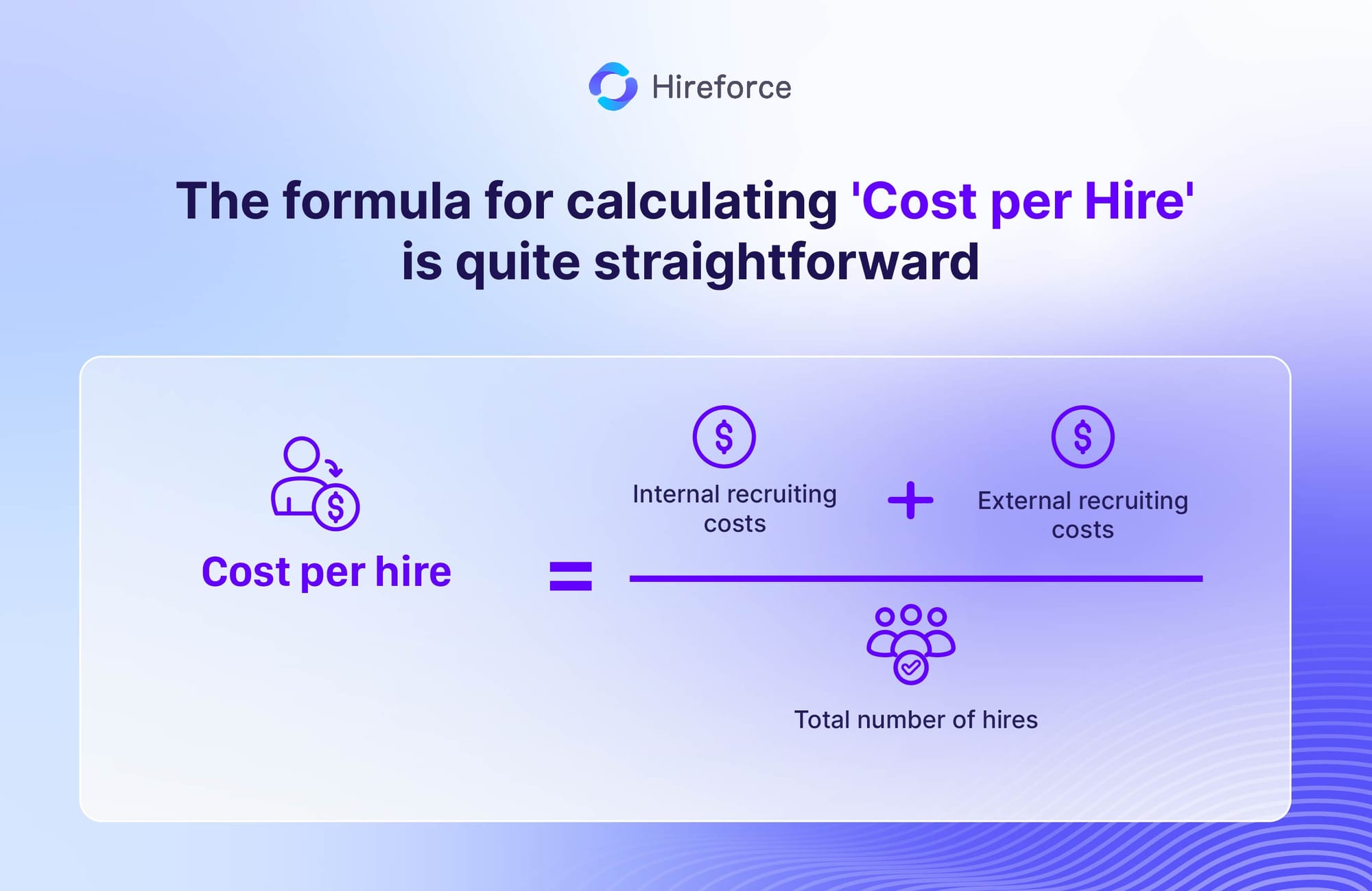 How to calculate Cost per Hire (CpH)?